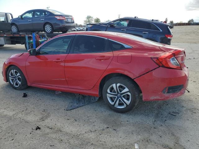 2HGFC2F5XHH500871 - 2017 HONDA CIVIC LX RED photo 2