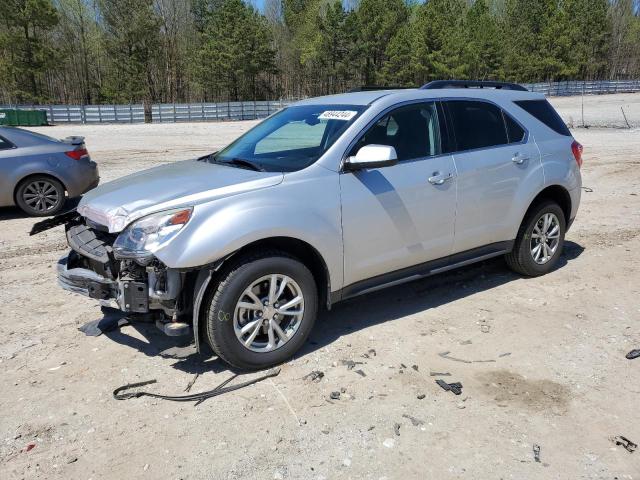 2GNALCEK7G1126370 - 2016 CHEVROLET EQUINOX LT SILVER photo 1