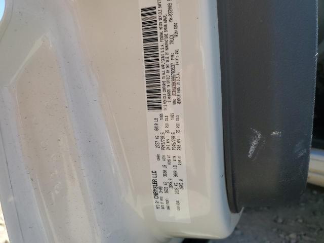 1D3HW38K89S783537 - 2009 DODGE DAKOTA SXT WHITE photo 12