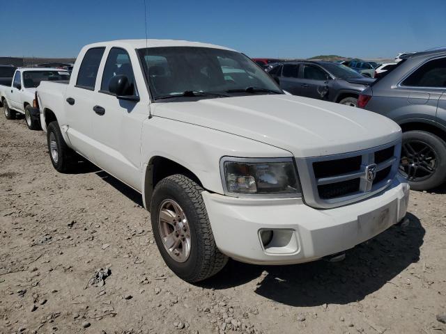 1D3HW38K89S783537 - 2009 DODGE DAKOTA SXT WHITE photo 4