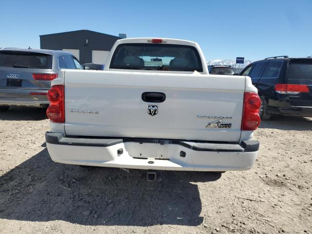 1D3HW38K89S783537 - 2009 DODGE DAKOTA SXT WHITE photo 6