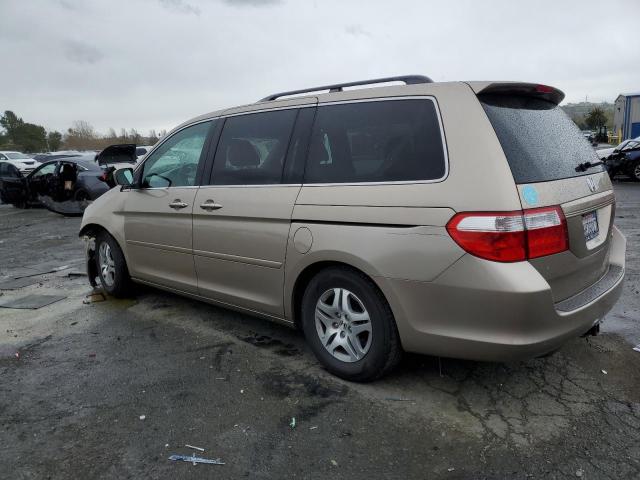 5FNRL384X5B125958 - 2005 HONDA ODYSSEY EX TAN photo 2