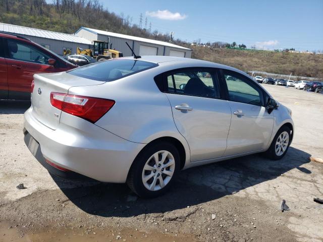 KNADM4A33G6573520 - 2016 KIA RIO LX SILVER photo 3