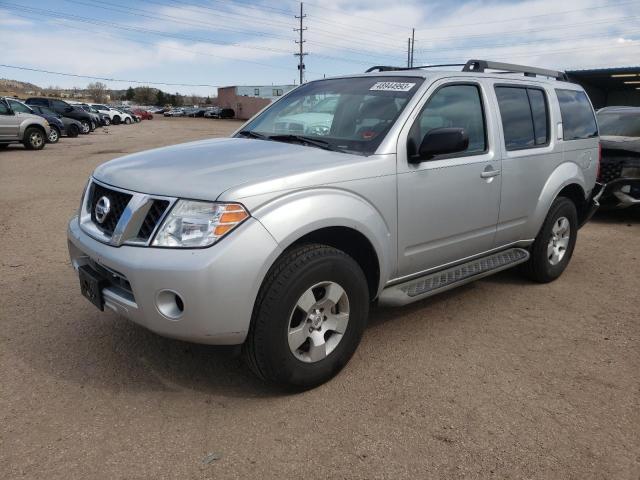 5N1AR1NB4BC620793 - 2011 NISSAN PATHFINDER S SILVER photo 1