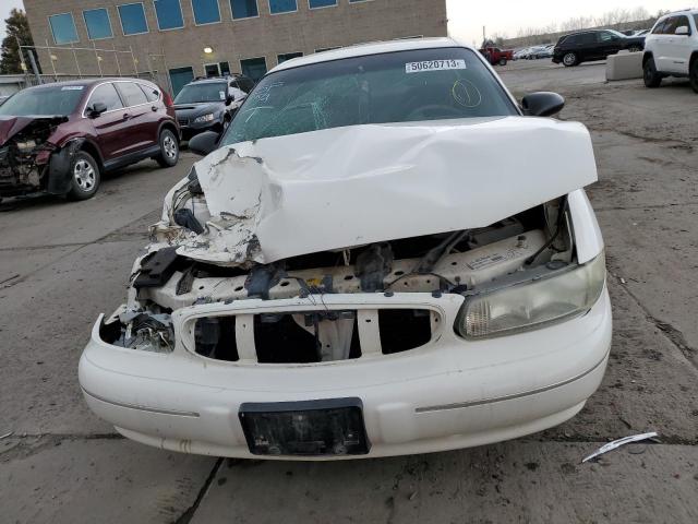 2G4WS52J211284871 - 2001 BUICK CENTURY CUSTOM WHITE photo 5