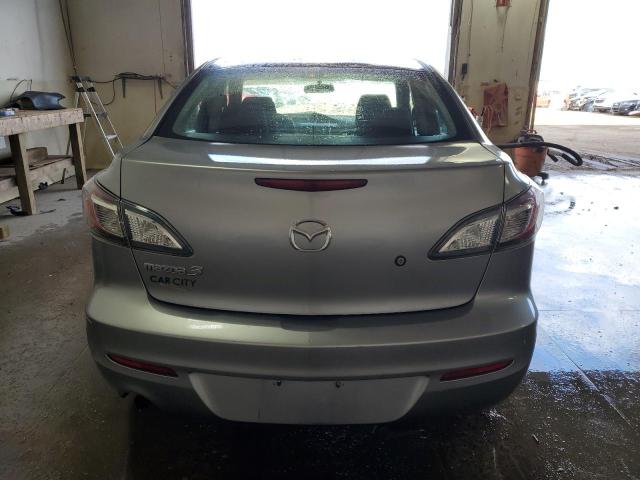 JM1BL1UFXC1501335 - 2012 MAZDA 3 I SILVER photo 6