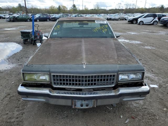 1G1BN51E1KR224340 - 1989 CHEVROLET CAPRICE CLASSIC GRAY photo 5