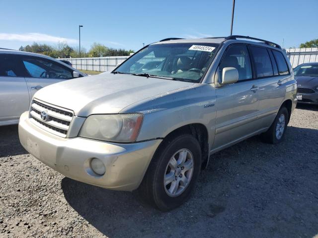 2002 TOYOTA HIGHLANDER LIMITED, 