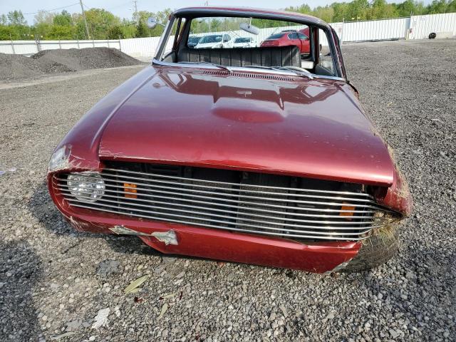 1K27U138349 - 1961 FORD RANCHERO BURGUNDY photo 5