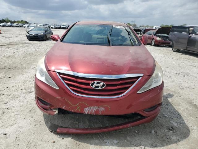 5NPEB4AC3CH342775 - 2012 HYUNDAI SONATA GLS RED photo 5