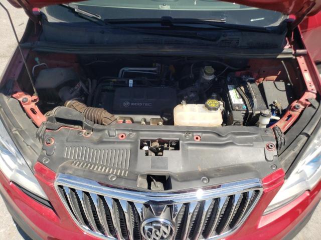 KL4CJCSB7EB647611 - 2014 BUICK ENCORE RED photo 12