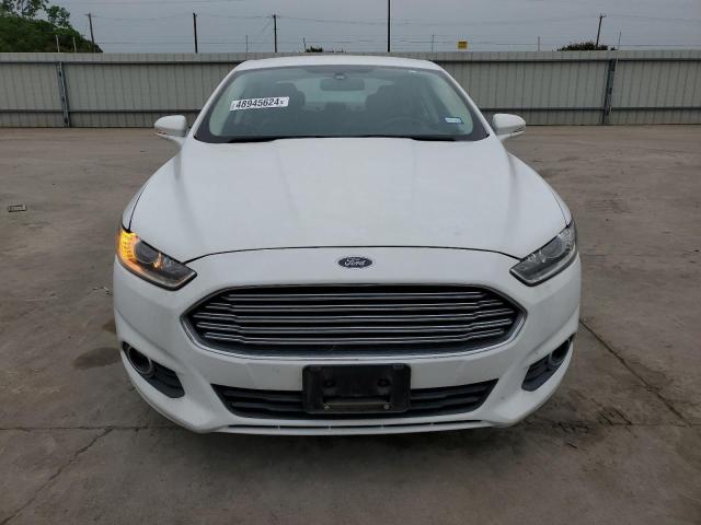 3FA6P0HR5DR378285 - 2013 FORD FUSION SE WHITE photo 5