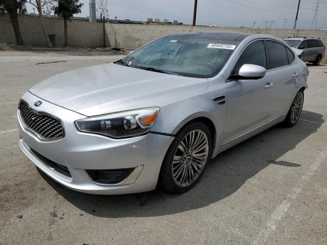 KNALN4D75G5199084 - 2016 KIA CADENZA LUXURY SILVER photo 1