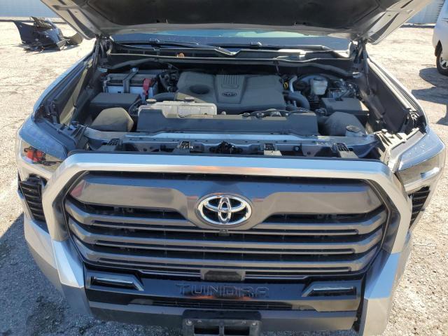 5TFJA5AB1PX022573 - 2023 TOYOTA TUNDRA CREWMAX LIMITED SILVER photo 11