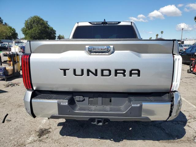 5TFJA5AB1PX022573 - 2023 TOYOTA TUNDRA CREWMAX LIMITED SILVER photo 6