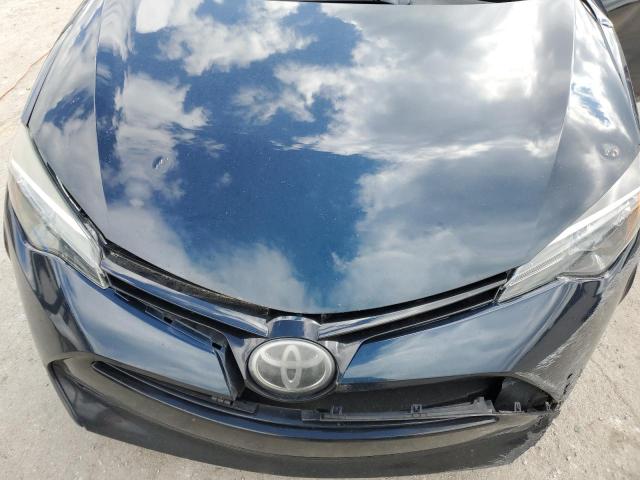 5YFBURHE4HP663381 - 2017 TOYOTA COROLLA L BLUE photo 11