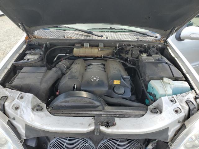 4JGAB54E72A291509 - 2002 MERCEDES-BENZ ML 320 SILVER photo 12