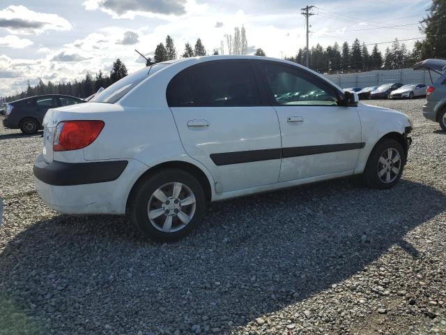 KNADE123276248397 - 2007 KIA RIO BASE WHITE photo 3