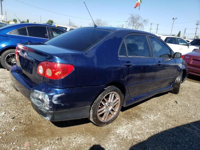 1NXBR32E15Z443813 - 2005 TOYOTA COROLLA CE BLUE photo 3