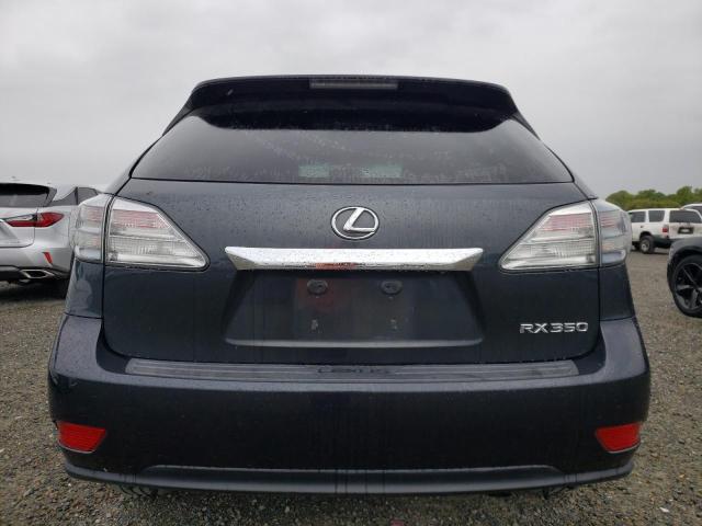 2T2ZK1BA9BC045469 - 2011 LEXUS RX 350 BLACK photo 6