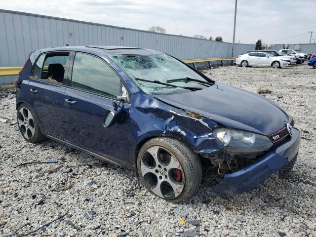 WVWHV7AJ2BW178027 - 2011 VOLKSWAGEN GTI BLUE photo 4