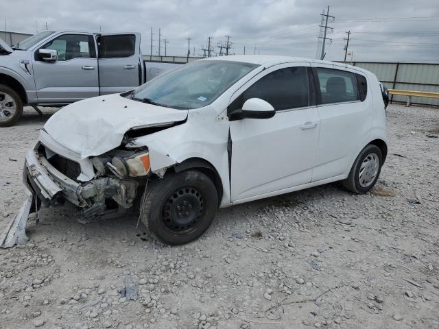 1G1JA6SH3E4140379 - 2014 CHEVROLET SONIC LS WHITE photo 1