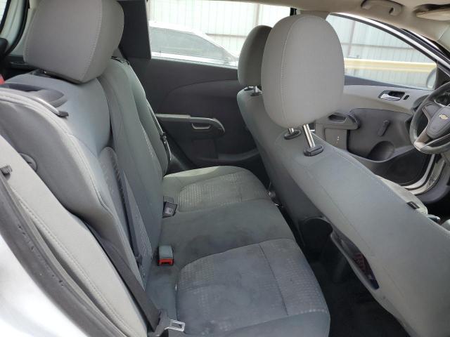 1G1JA6SH3E4140379 - 2014 CHEVROLET SONIC LS WHITE photo 10