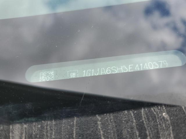 1G1JA6SH3E4140379 - 2014 CHEVROLET SONIC LS WHITE photo 12