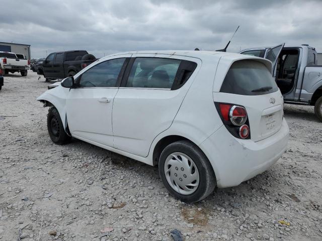 1G1JA6SH3E4140379 - 2014 CHEVROLET SONIC LS WHITE photo 2