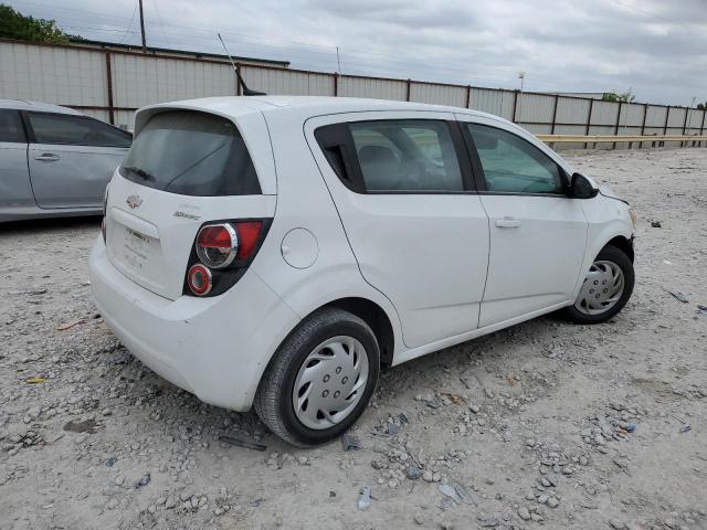 1G1JA6SH3E4140379 - 2014 CHEVROLET SONIC LS WHITE photo 3