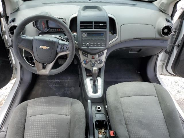 1G1JA6SH3E4140379 - 2014 CHEVROLET SONIC LS WHITE photo 8