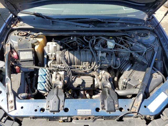 2G1WH52K539201796 - 2003 CHEVROLET IMPALA LS BLUE photo 11