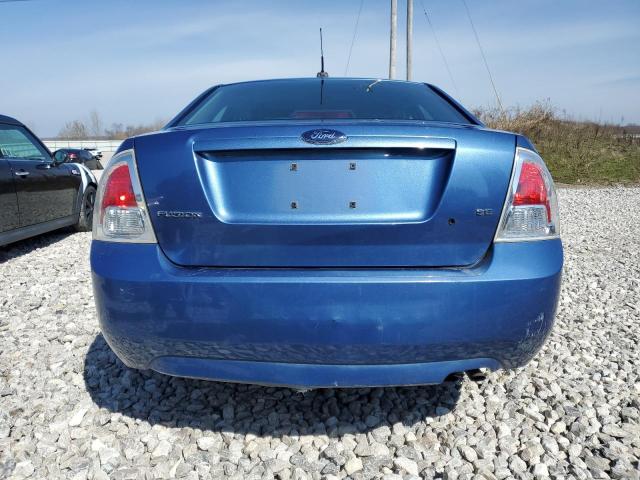 3FAHP07Z49R152515 - 2009 FORD FUSION SE BLUE photo 6