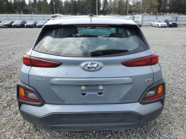 KM8K1CAA5KU331422 - 2019 HYUNDAI KONA SE SILVER photo 6