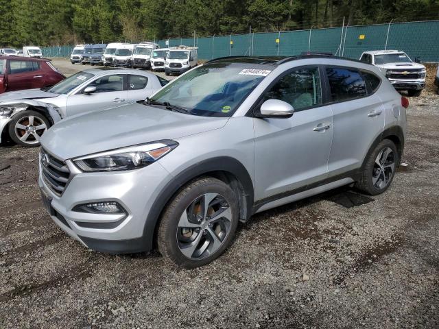 KM8J3CA26JU690713 - 2018 HYUNDAI TUCSON VALUE SILVER photo 1