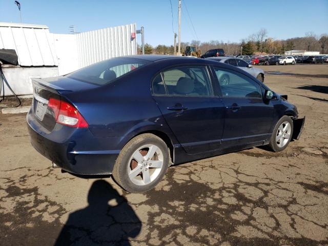 2HGFA16629H515312 - 2009 HONDA CIVIC LX-S ლურჯი ფოტო 3