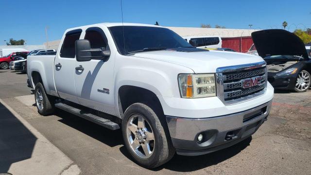 1GT110C80BF157336 - 2011 GMC SIERRA C2500 SLE WHITE photo 1