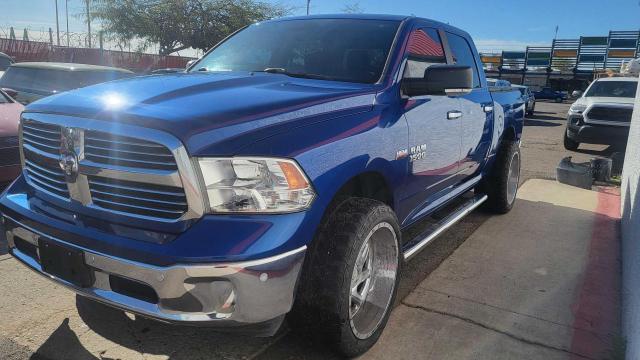 1C6RR6LT9HS556711 - 2017 RAM 1500 SLT BLUE photo 2