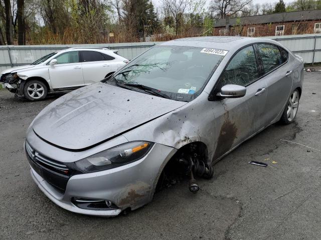 1C3CDFEB7FD141426 - 2015 DODGE DART GT SILVER photo 1