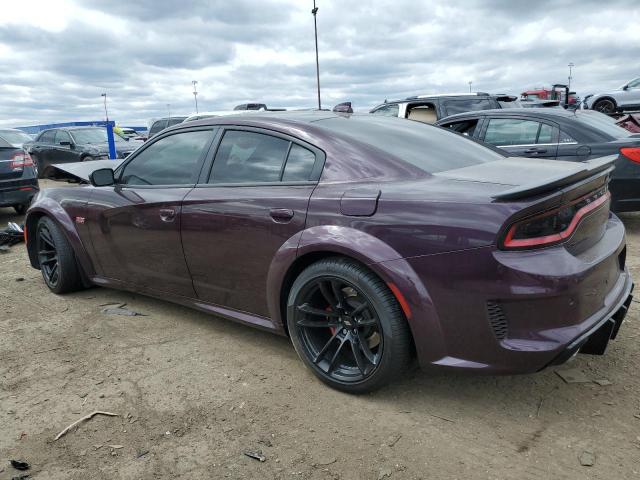 2C3CDXGJ3MH537959 - 2021 DODGE CHARGER SCAT PACK PURPLE photo 2