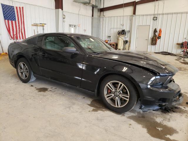 1ZVBP8AM8C5211181 - 2012 FORD MUSTANG BLACK photo 4