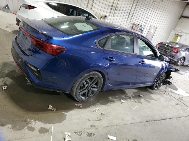 3KPF34AD8LE145616 - 2020 KIA FORTE GT LINE BLUE photo 3