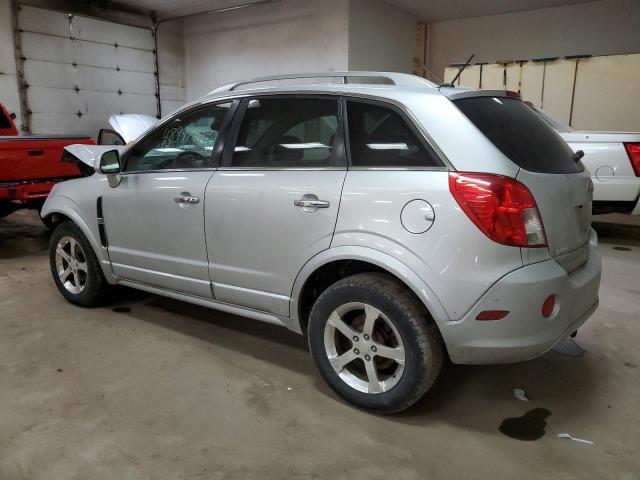 3GNAL3EK8ES532224 - 2014 CHEVROLET CAPTIVA LT SILVER photo 2