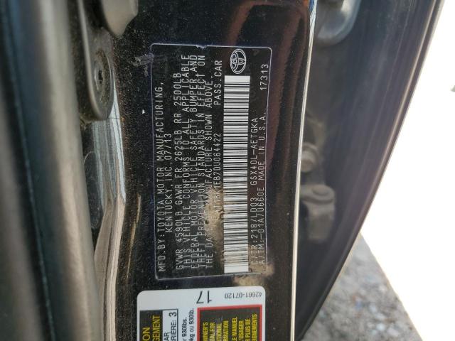 4T1BK1EB7DU064422 - 2013 TOYOTA AVALON BASE Qara foto 12