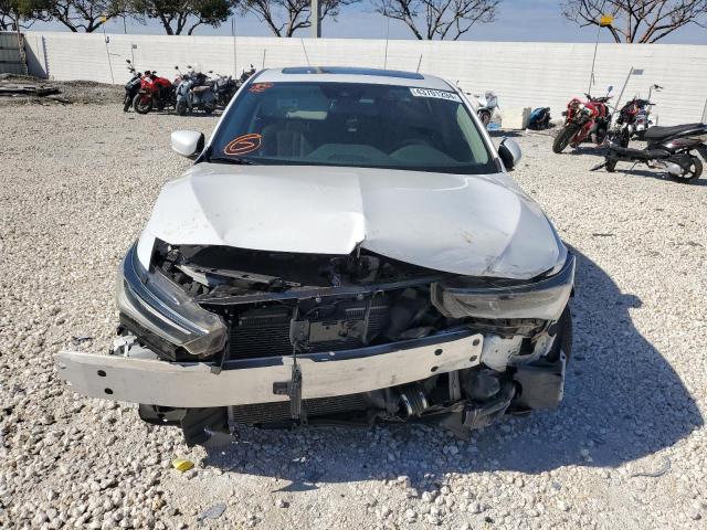 19UDE2F74KA014257 - 2019 ACURA ILX PREMIUM WHITE photo 5