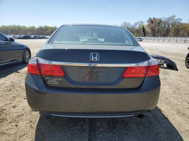 1HGCR2F33DA130999 - 2013 HONDA ACCORD LX GRAY photo 6