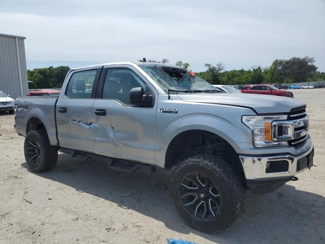 1FTEW1E42LFB10054 - 2020 FORD F150 SUPERCREW SILVER photo 4