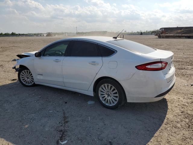 3FA6P0LU9DR219118 - 2013 FORD FUSION SE HYBRID WHITE photo 2