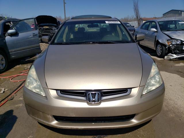 1HGCM66524A102621 - 2004 HONDA ACCORD EX GOLD photo 5