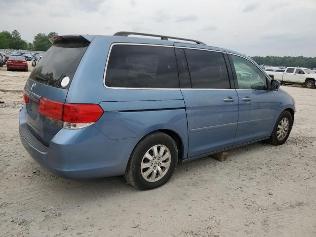 5FNRL38408B101396 - 2008 HONDA ODYSSEY EX BLUE photo 3